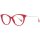 Moncler ML5071 Brille Rot 53