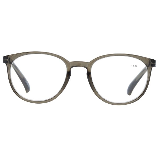 Reading By Red REDRBR00920 50 + 2.0 dpt. Brille Grau