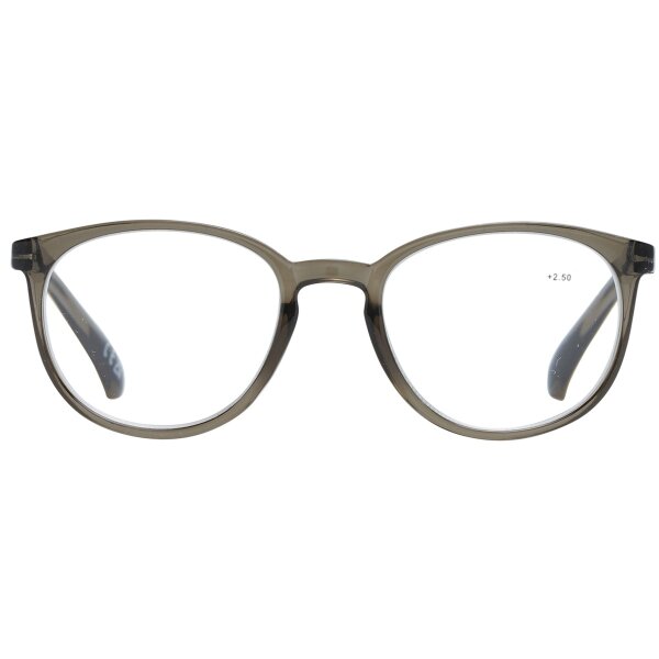 Reading By Red REDRBR00925 50 + 2.5 dpt. Brille Grau