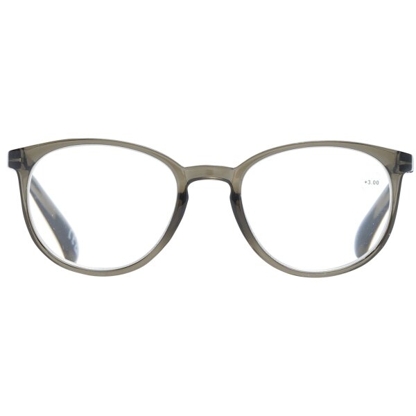 Reading By Red REDRBR00930 50 + 3.0 dpt. Brille Grau