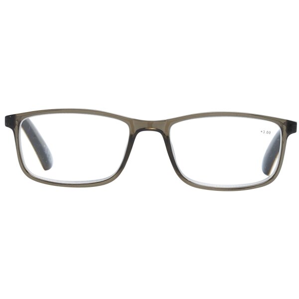 Reading By Red REDRBR01930 53 + 3.0 dpt. Brille Grau