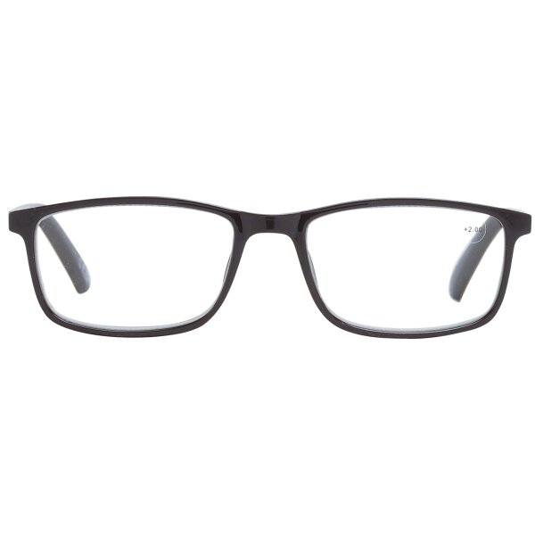 Reading By Red REDRBR02020 53 + 2.0 dpt. Brille Schwarz
