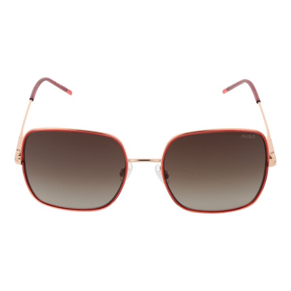 Hugo HG 1293/S 58OFYHA Sonnenbrille Rot