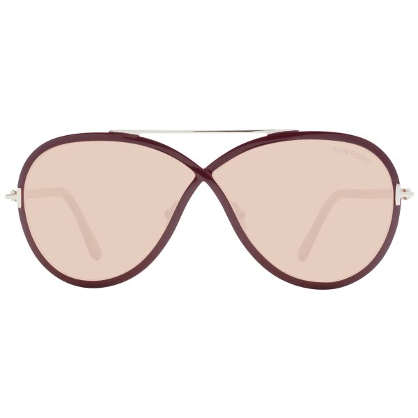 Tom Ford FT1007 Sonnenbrille Burgunder 65