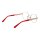 Bulget BGK1009 Brille Rot 48