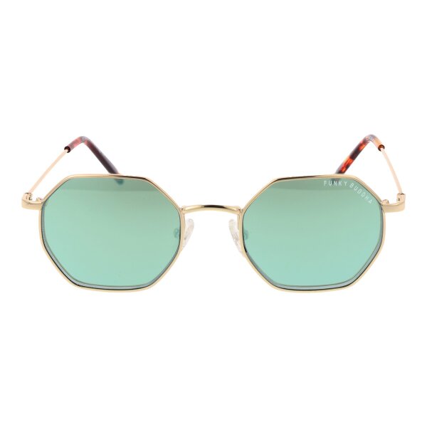 Funky Buddha FBS2032 Sonnenbrille Gold 49
