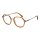 Guess GU50098 Brille Orange 50