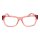 Guess GU50126 Brille Rot 53