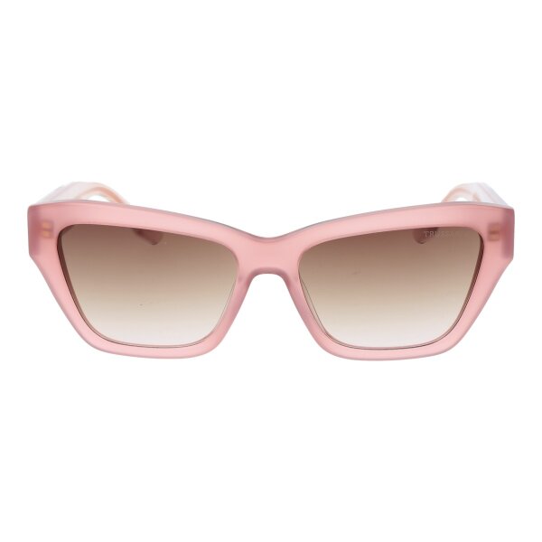 Trussardi TSW9030 Sonnenbrille Rosa 57
