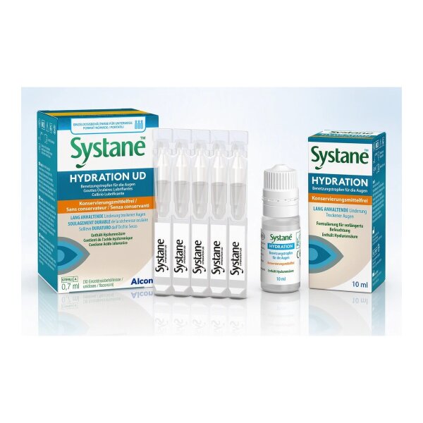 Systane® HYDRATION OHNE KONSERVIERUNGSMITTEL 7 ml