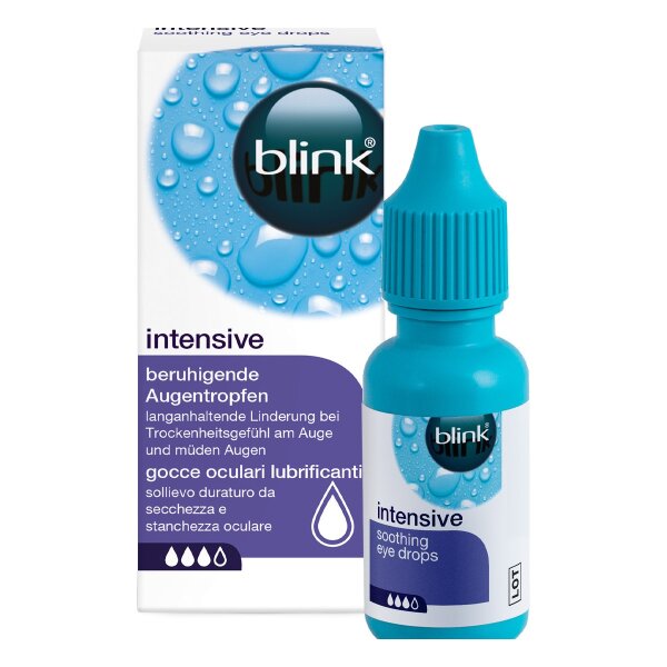 Bausch + Lomb blink® intensive beruhigende Augentropfen 10 ml