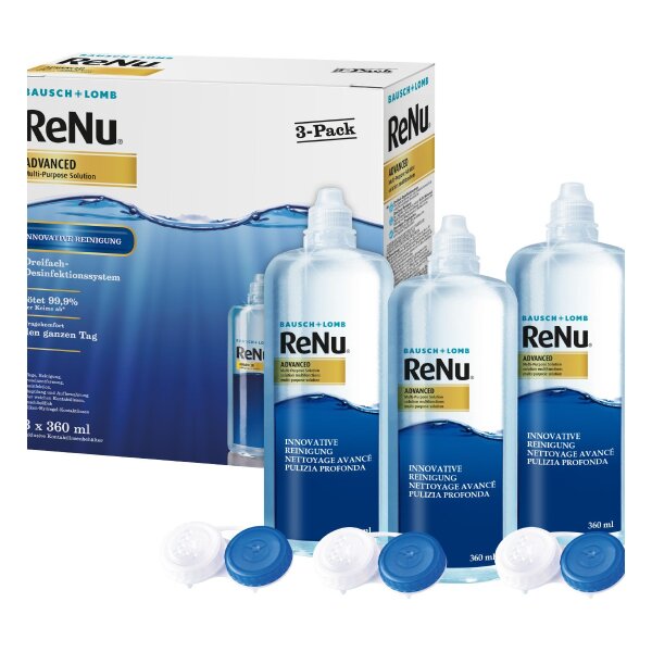 Bausch + Lomb ReNu® Advanced 3 x 360 ml