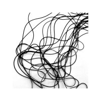 Duggert Siliconkordel schwarz (schmal) 10er-Set 6942-671-08