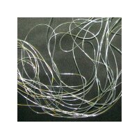 Duggert Siliconkordel transparent (schmal) 10er-Set...