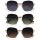 Einstoffen Lichtarchitektin Sonnenbrille