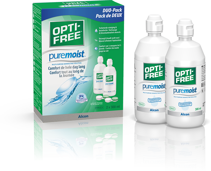 Opti-Free PureMoist 2x 300ml, 22,50
