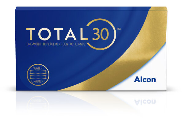 TOTAL30 6er Monatskontaktlinsen  Dioptrien -3,75