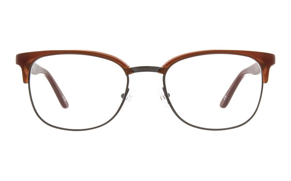 Andy Wolf Frame 4544 Col. F Metal/Acetate Brown