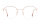 Andy Wolf Frame 4753 Col. C Metal Rosegold