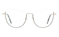 Andy Wolf Frame 4755 Col. C Metal Greygold