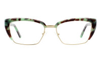 Andy Wolf Frame 5027 Col. G Metal/Acetate Green