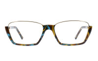 Andy Wolf Frame 5043 Col. F Metal/Acetate Colorful