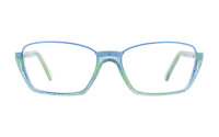 Andy Wolf Frame 5043 Col. L Metal/Acetate Blue