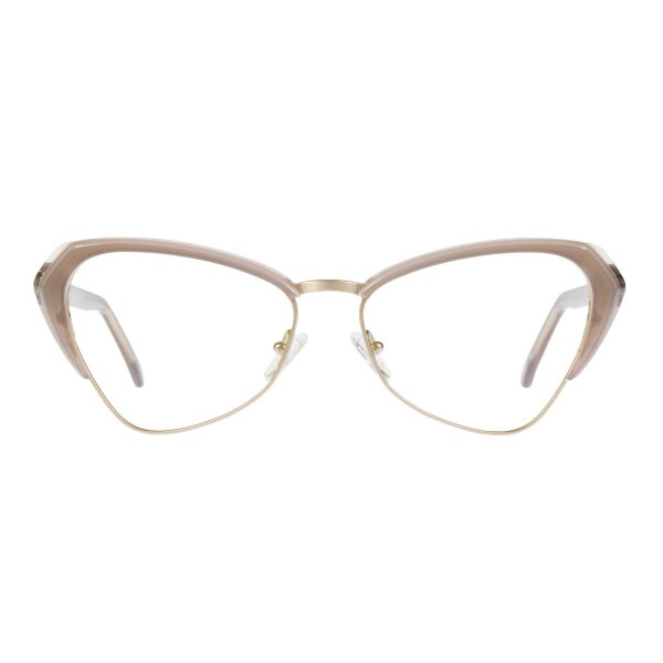 Andy Wolf Frame 5047 Col. F Metal/Acetate Beige
