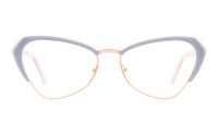 Andy Wolf Frame 5047 Col. Q Metal/Acetate Grey
