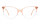 Andy Wolf Frame 5076 Col. F Acetate Orange