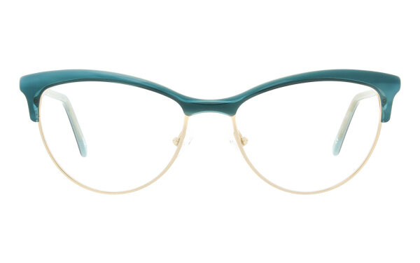 Andy Wolf Frame 5081 Col. E Metal/Acetate Teal