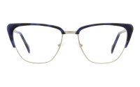 Andy Wolf Frame 5102 Col. C Metal/Acetate Blue