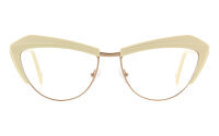 Andy Wolf Frame 5103 Col. E Metal/Acetate White