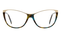 Andy Wolf Frame 5104 Col. J Metal/Acetate Colorful