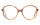 Andy Wolf Frame 5125 Col. 04 Metal/Acetate Orange