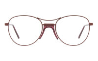 Andy Wolf Frame Goldner Col. E Metal/Acetate Red