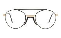 Andy Wolf Frame Reuben Col. A Metal/Acetate Gold