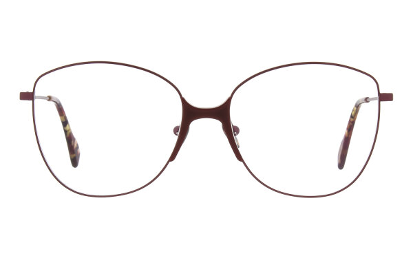 Andy Wolf Frame Saar Col. 04 Metal/Acetate Red
