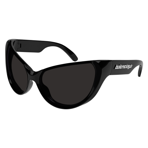 Balenciaga Sonnenbrille Woman Cat-Eye International Schwarz Bjr BB0201S Italy