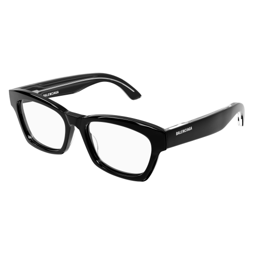 BB0242O-001 Balenciaga Optische Brillen Unisex Acetat