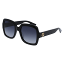 Gucci Frau International SCHWARZ RECYCLED ACETATE GG0036SN Japan