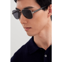 Gucci Mann Asian Smart Fitting RUTHENIUM METALL GG0528S Japan