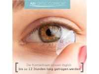 aricona Kontaktlinsen Monatslinsen weich, 6 Stück | BC 8.6 mm | DIA 14.2 | +5.0 Dioptrien - Weiche Kontaktlinsen mit Stärke für den täglichen Gebrauch