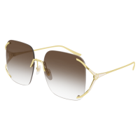 Gucci Frau Asian Smart Fitting GOLD METALL GG0646S Japan...