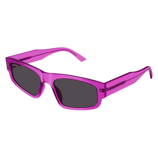 Balenciaga Sonnenbrille Unisex Rechteckig-Quadratisch Asian Smart Fitting Fuchsia Rac BB0305S Italy - Farbcode 010
