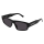 Balenciaga Sonnenbrille Unisex Rechteckig-Quadratisch Asian Smart Fitting Schwarz Rac BB0305S Italy - Farbcode 006
