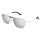 Balenciaga Sonnenbrille Man Rechteckig-Quadratisch Asian Fitting Silber Met BB0298SA Italy - Farbcode 002