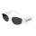 Balenciaga Sonnenbrille Woman Cat-Eye Asian Smart Fitting Weiss Rac BB0258S Italy