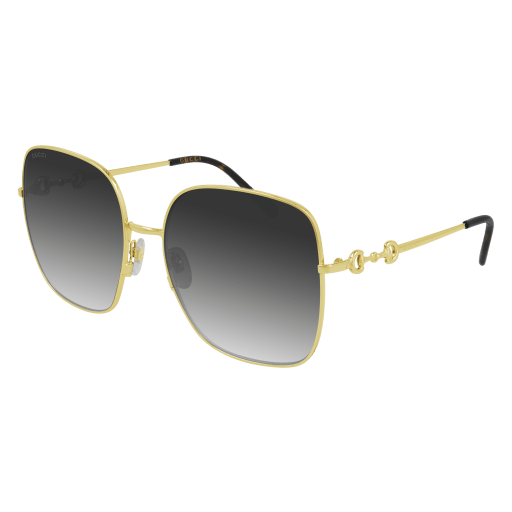 Gucci Frau International GOLD METALL GG0879S Italien - Farbcode 001