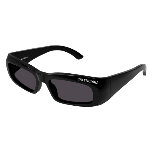 Balenciaga Sonnenbrille Unisex Rechteckig-Quadratisch International Schwarz Rac BB0266S Italy